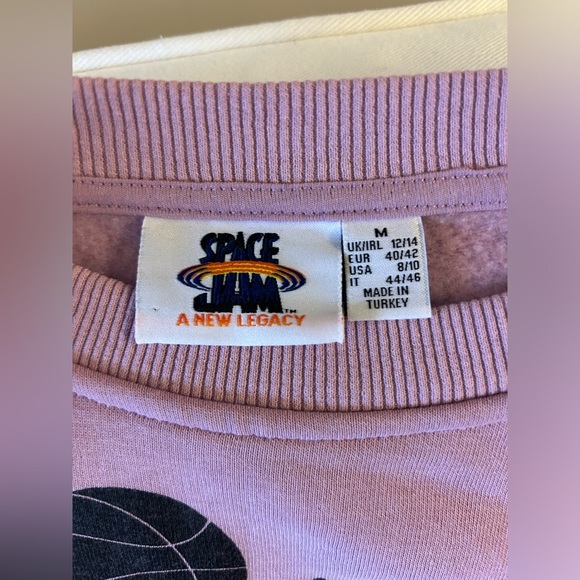Primark Space Jam Pink Sweater - Size: M - NWOT - Never Worn. - Picture 5 of 10